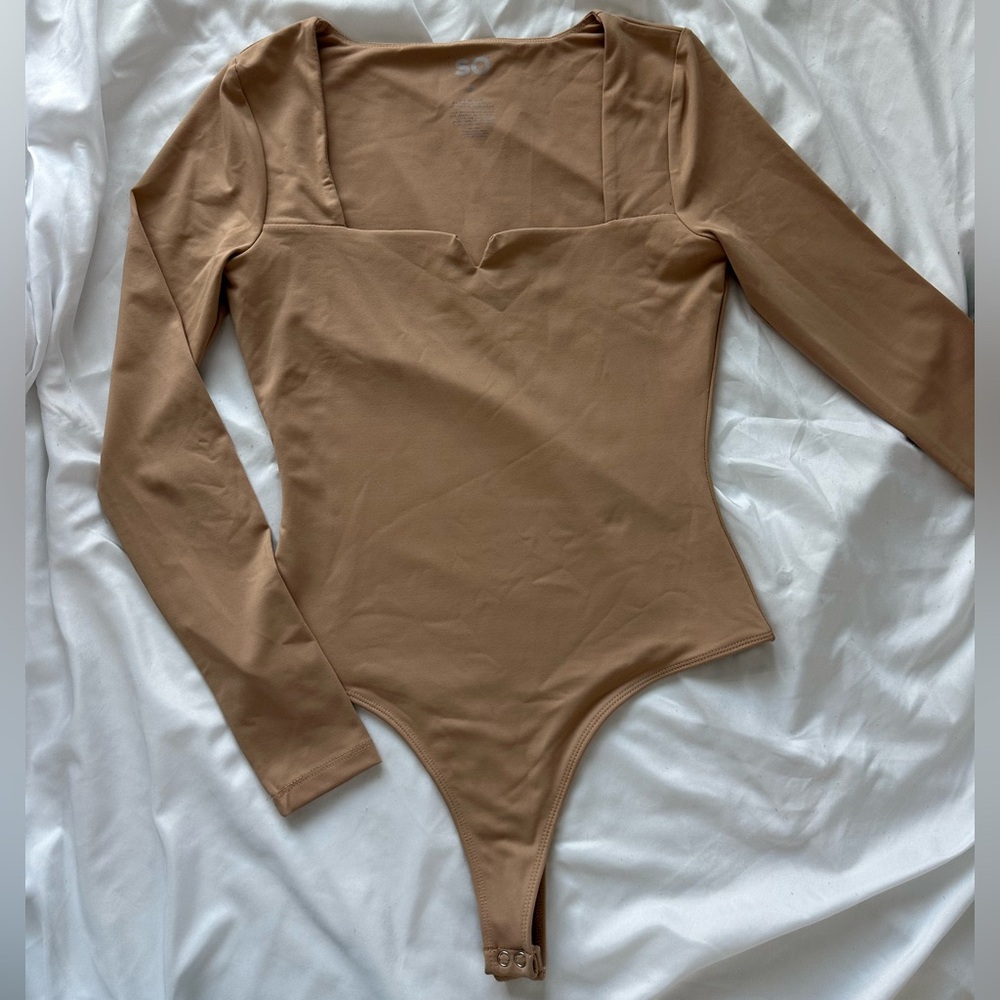 Beige Body Suit